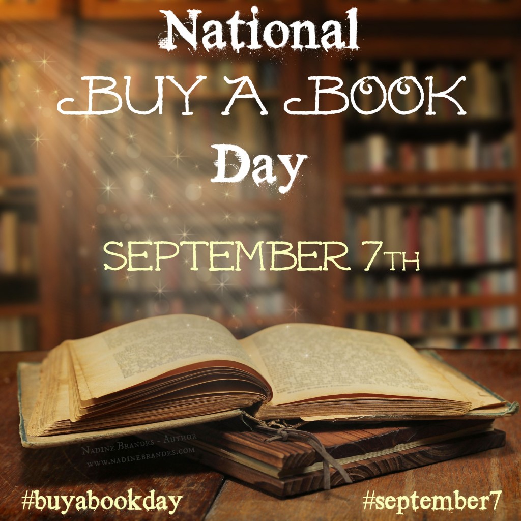 National Buy A Book Day (Sep 7th) Nadine Brandes